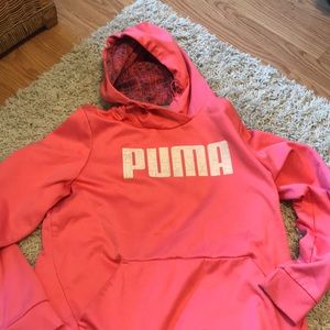 Pink xxl puma sweatshirt